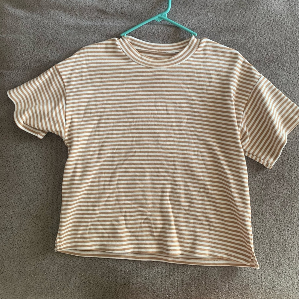 Cary Jean Los Angeles Striped T shirt